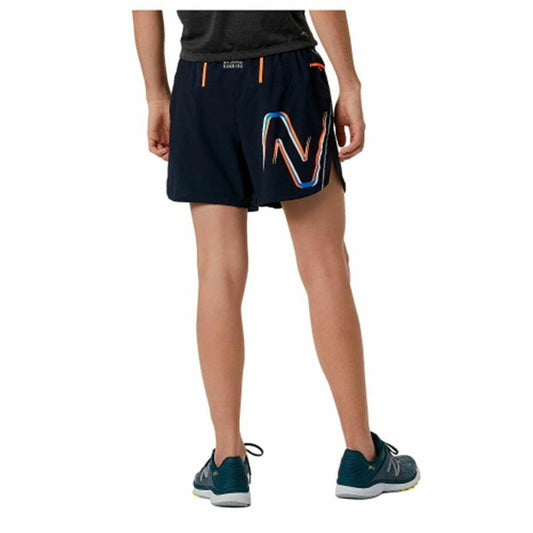 Short de Sport pour Homme New Balance Graphic Impact Run 5 Inch