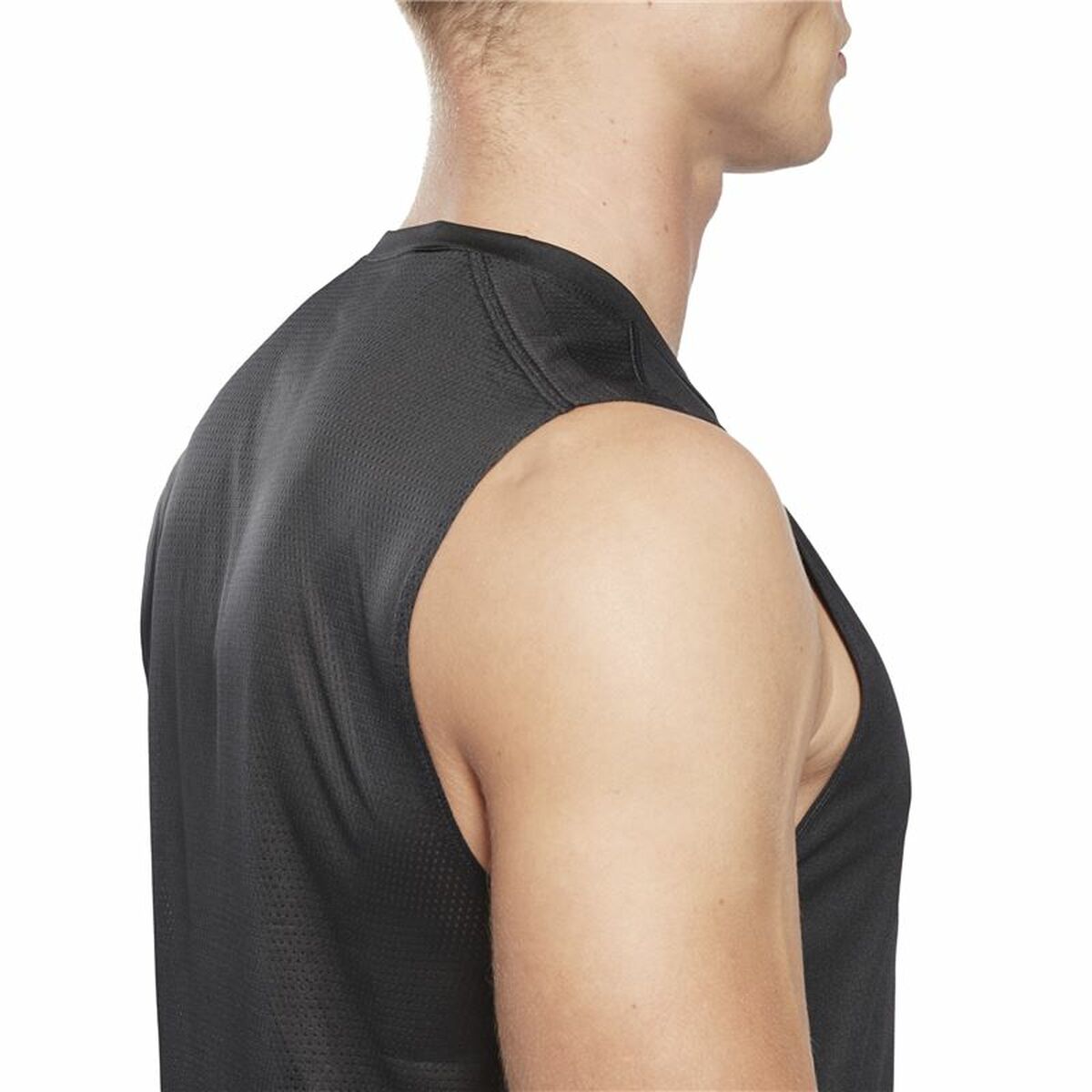 Maillot de Corps sans Manches pour Homme Reebok Workout Ready Tech Noir
