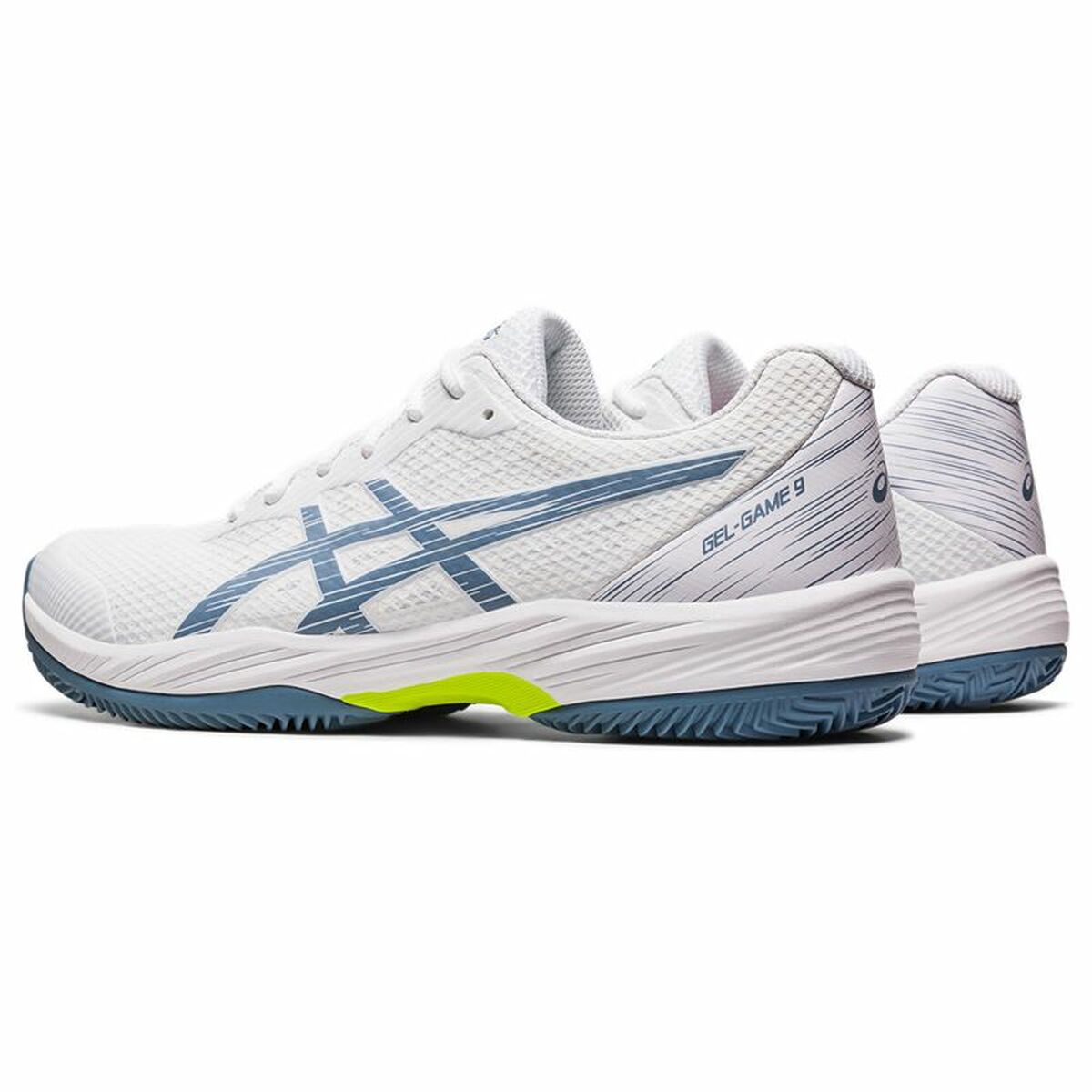Chaussures de Tennis pour Homme Asics Gel-Game 9 Clay/OC Blanc