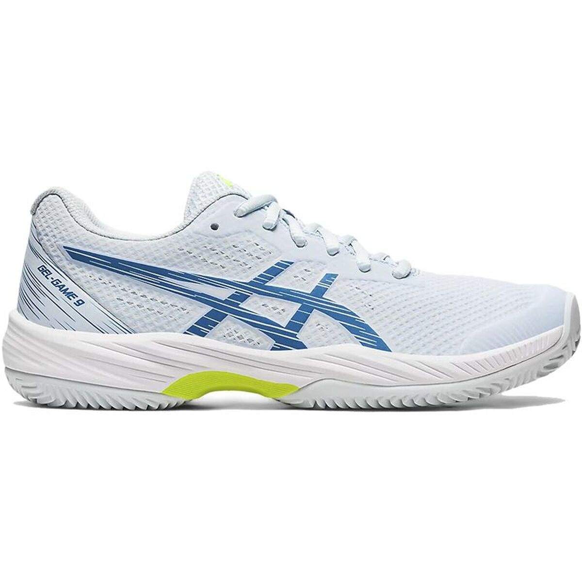 Chaussures de Tennis pour Femmes Asics Gel-Game 9 Clay/OC Femme Blanc