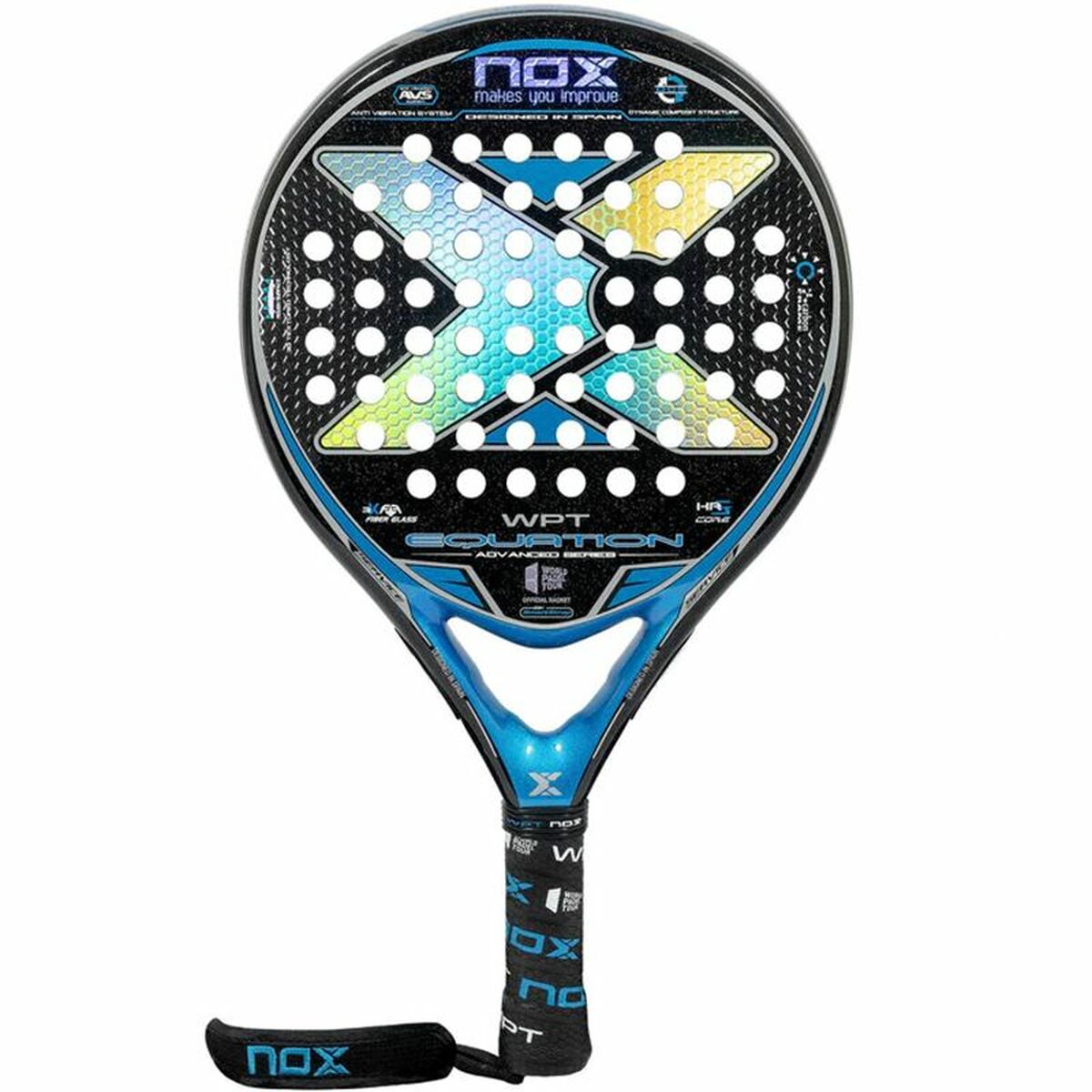 Raquette de Padel Nox EQUATION WPT Multicouleur