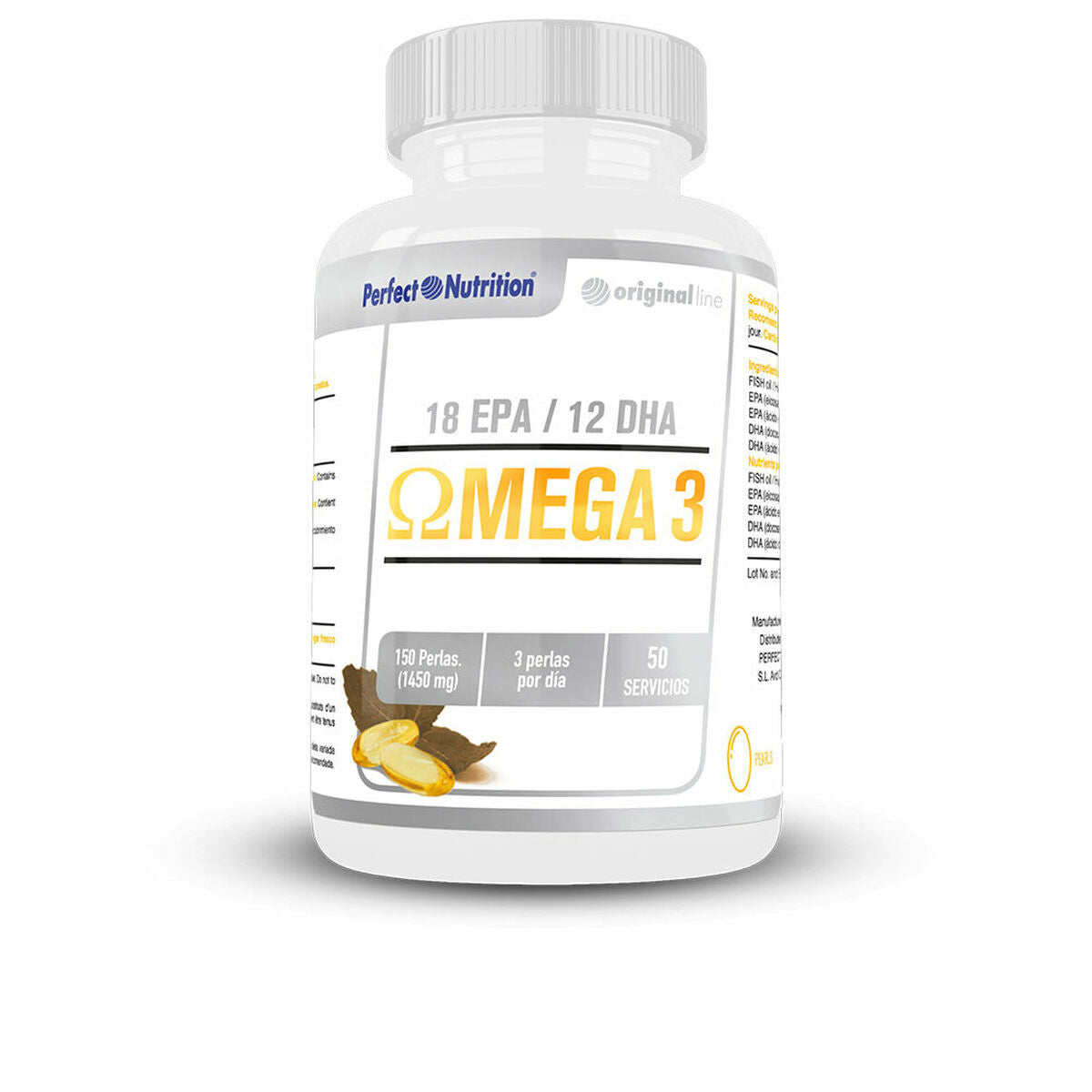 Oméga 3 Perfect Nutrition Omega Original 150 Unités