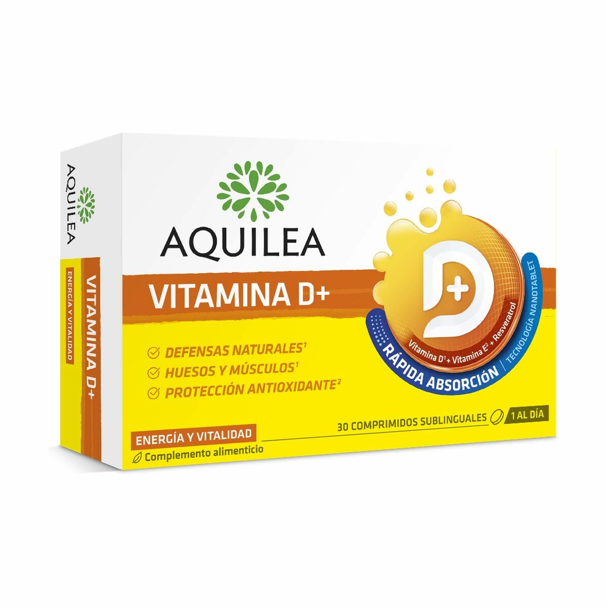 Supplément Alimentaire Aquilea Vitamine D 30 Unités