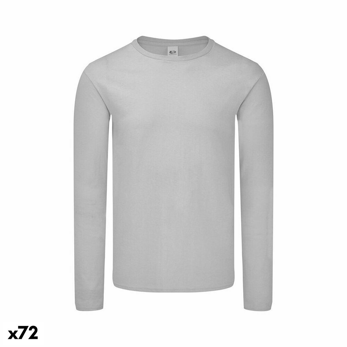 T-shirt à manches longues unisex 141330 100 % coton (72 Unités)
