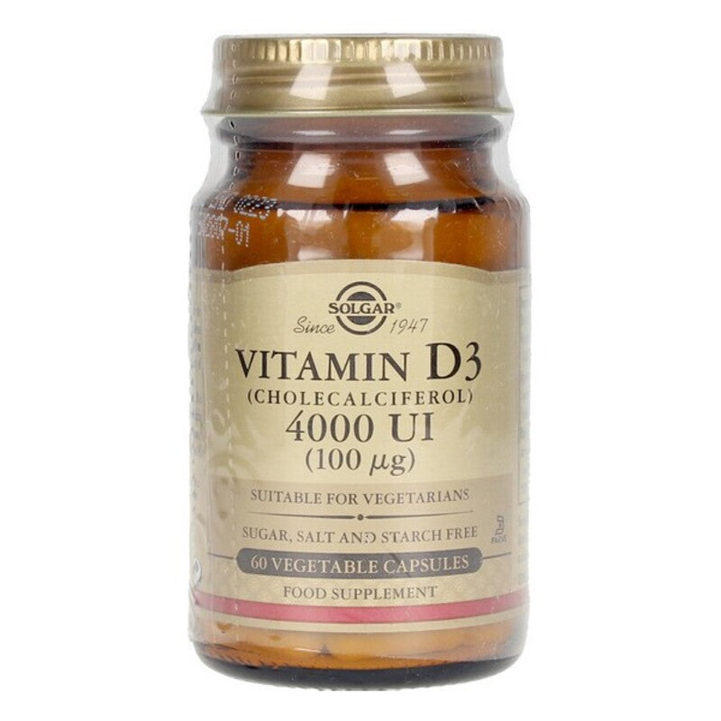 Vitamine D3 Solgar E52907 Capsules végétales (60 uds)