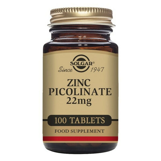 Picolinate de zinc Solgar   100 Unités