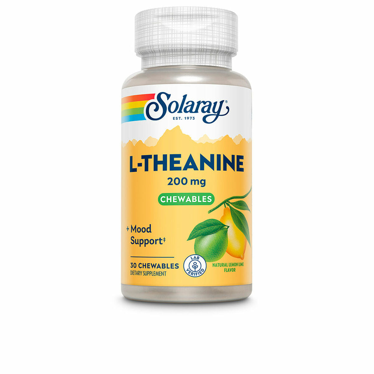 Supplément Alimentaire Solaray   L-Théanine 30 Unités