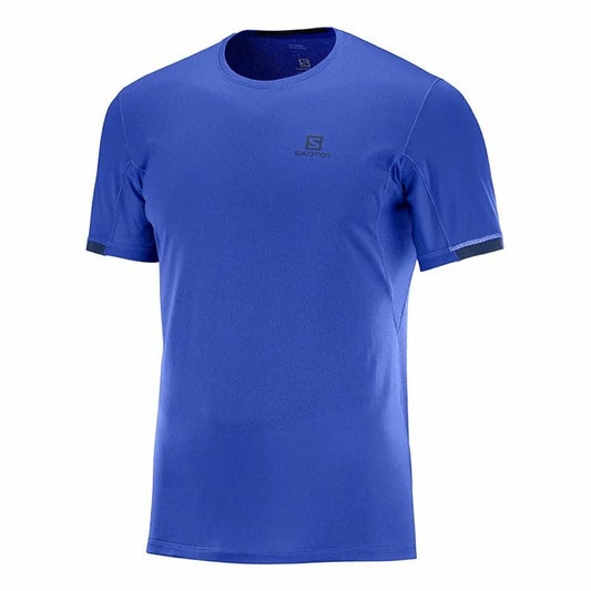 T-shirt à manches courtes homme Salomon Agile Bleu foncé
