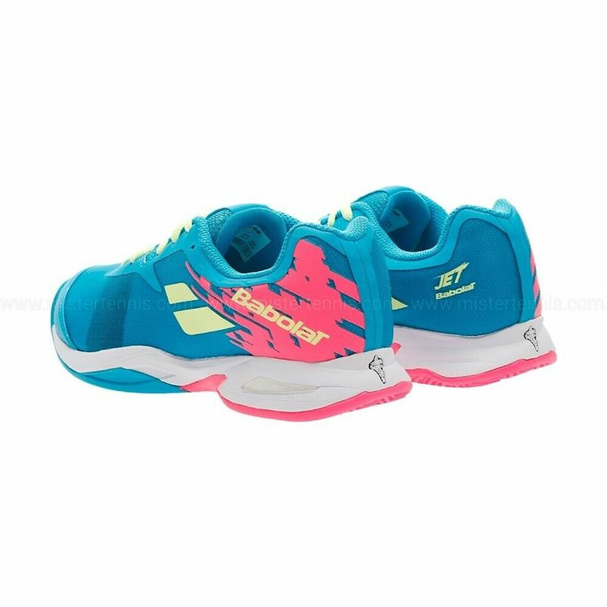 Chaussures de Padel pour Enfants Babolat Jet Clay Bleu ciel Unisexe