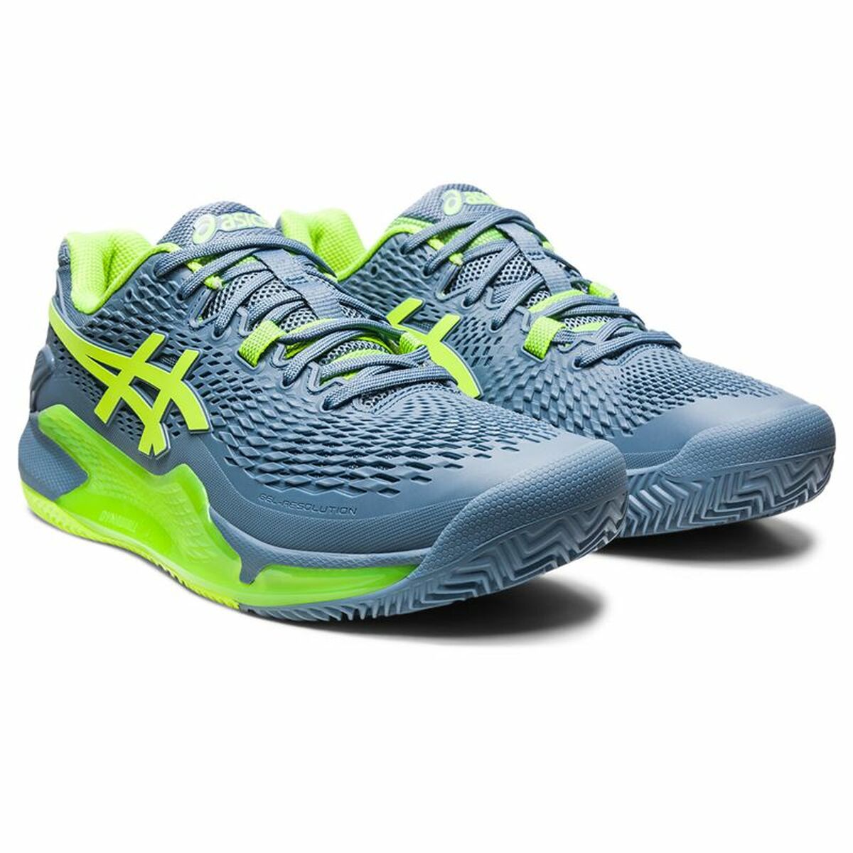 Chaussures de Tennis pour Homme Asics Gel-Resolution 9 Bleu Homme