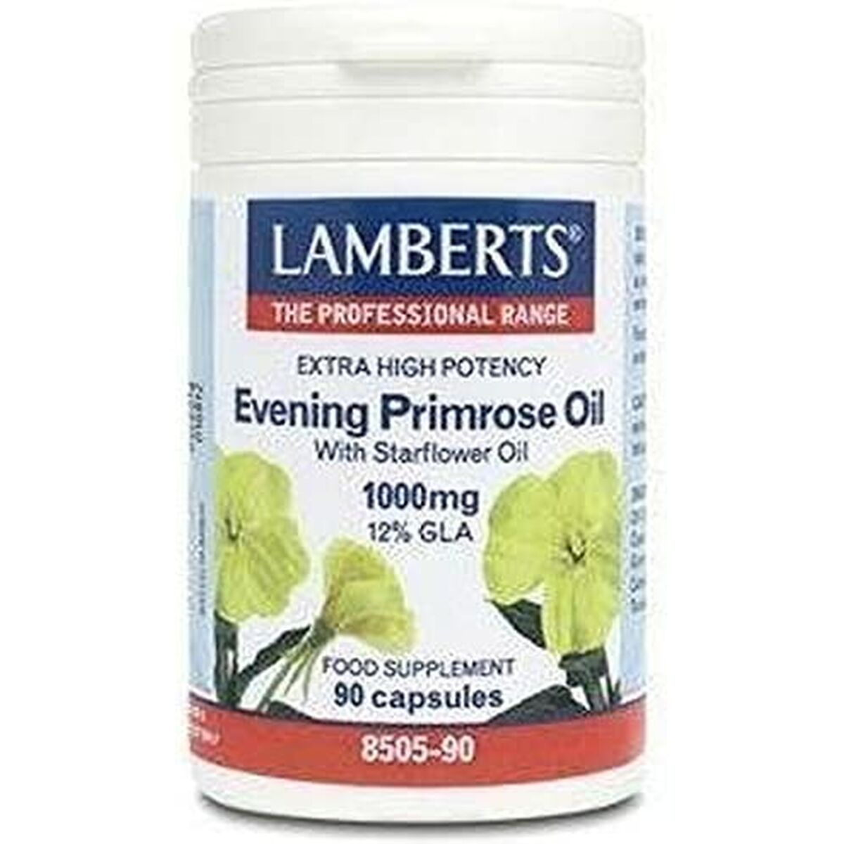 Supplément Alimentaire Lamberts Evening Primrose Oil 90 Unités