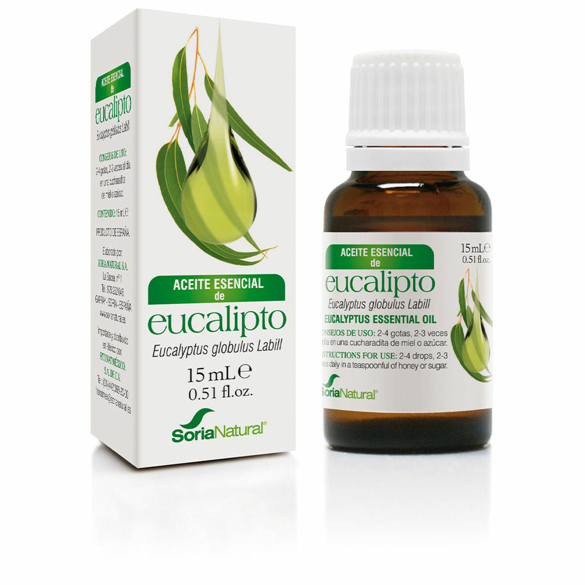 Complément digestif Soria Natural Eucalyptus 15 ml