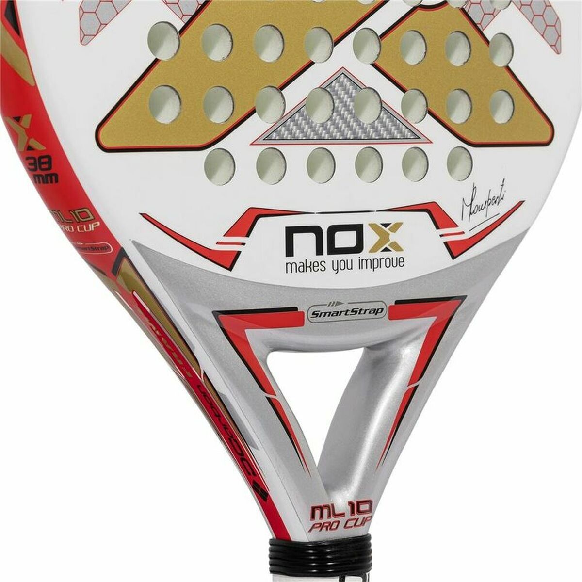 Raquette de Padel Nox ML10 Pro Cup 2022 WH Blanc