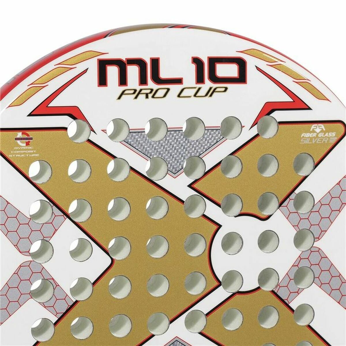 Raquette de Padel Nox ML10 Pro Cup 2022 WH Blanc