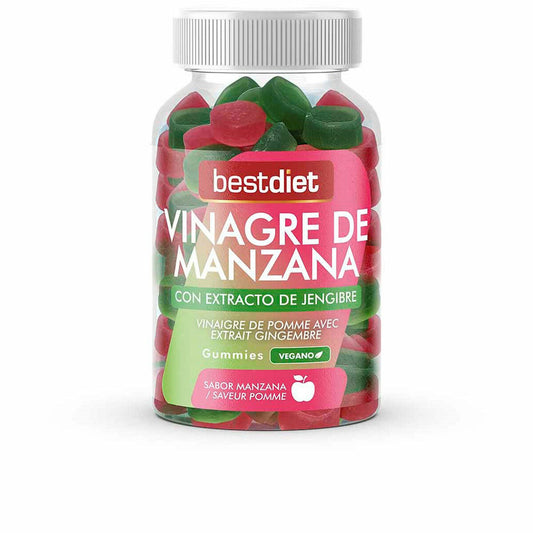 Supplément Alimentaire Best Diet Vinagre De Manzana Vinaigre de cidre Bonbons gélifiés 60 Unités