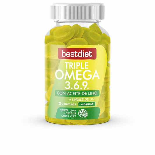 Supplément Alimentaire Best Diet Triple Omega Bonbons gélifiés 60 Unités