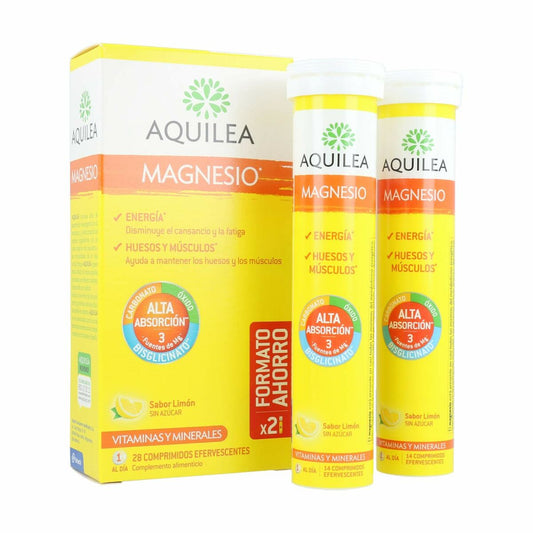 Supplément Alimentaire Aquilea   Magnésium Citron 28 Unités