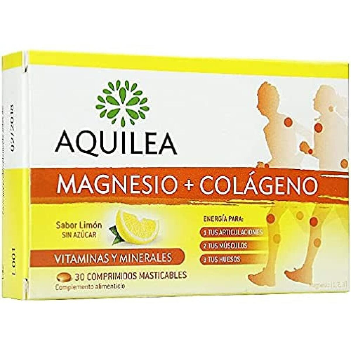 Supplément Alimentaire Aquilea   Magnésium Collagène 30 Unités