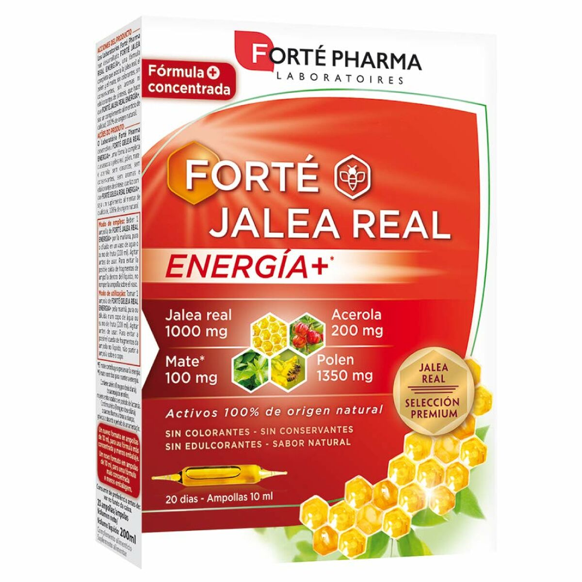 Gelée royale Forté Pharma Energia+ 20 Unités